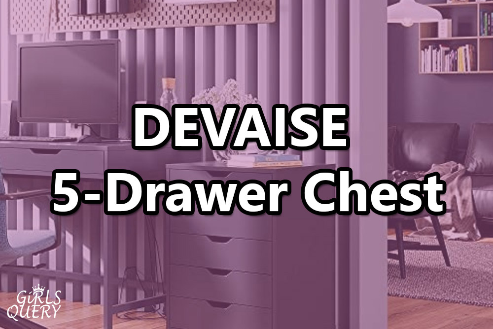 DEVAISE 5-Drawer Chest